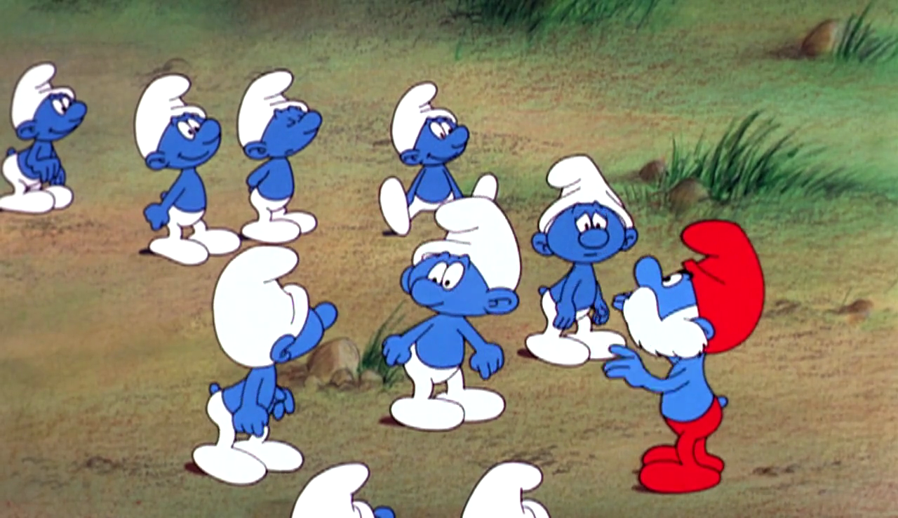 Os Smurfs E A Flauta Magica