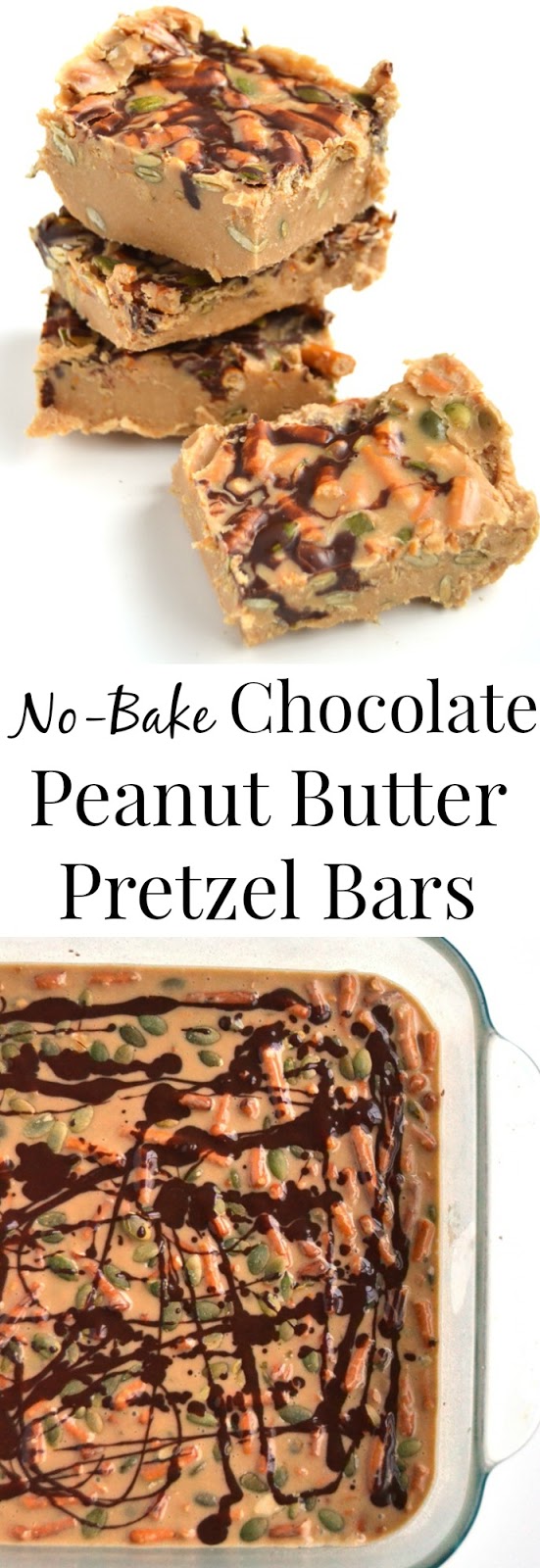No-Bake Chocolate Peanut Butter Pretzel Bars are simple to make, only require 6 ingredients, and are full of that salty-sweet flavor that everyone loves! www.nutritionistreviews.com