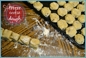 Freeze Cookie Dough by Over The Apple Tree