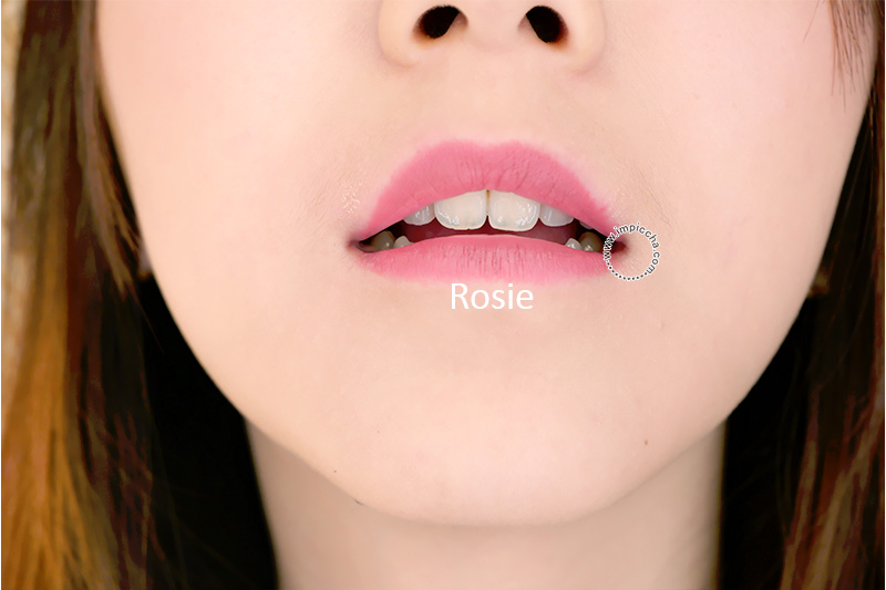 Swatch Lip On Lip Matte - Rosie