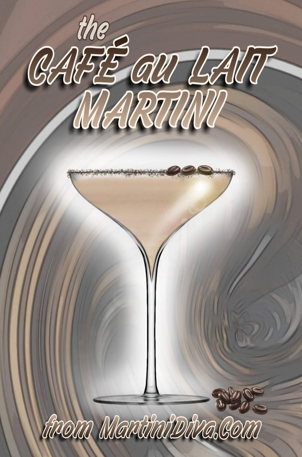 The MARTINI DIVA The Cafe Au Lait Martini