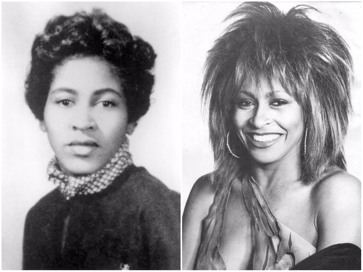 Anna Mae Bullock Yearbook Photo of Tina Turner From Sumner High School, 1958 vintage everyday