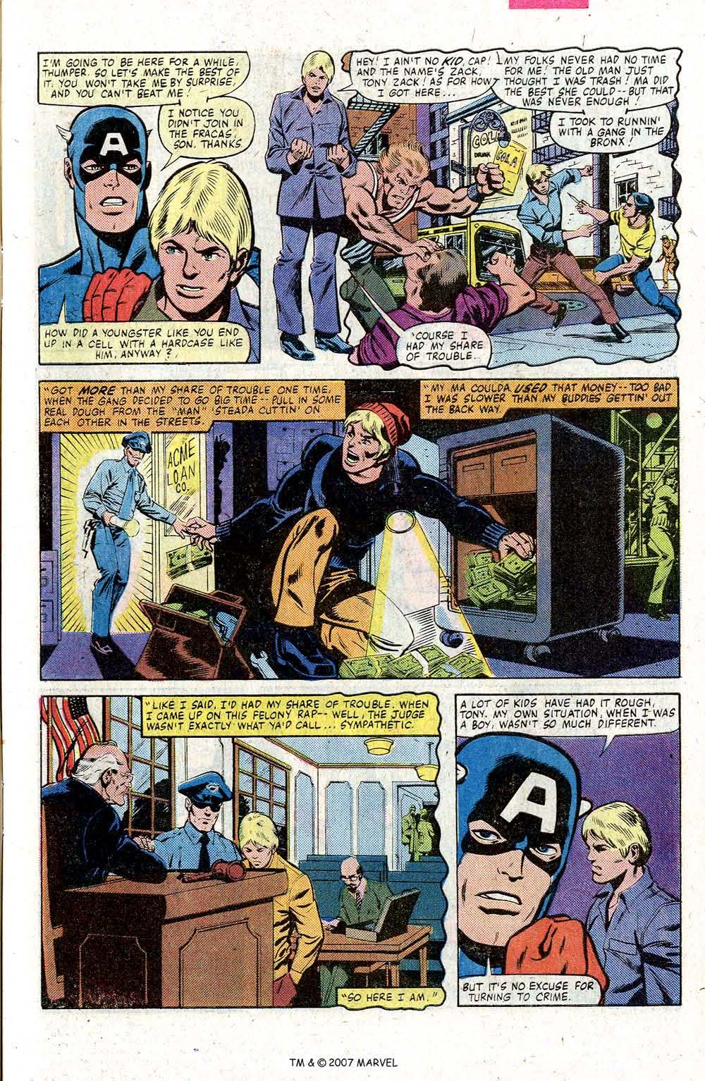 Read online Captain America (1968) comic - Issue #260 - 7