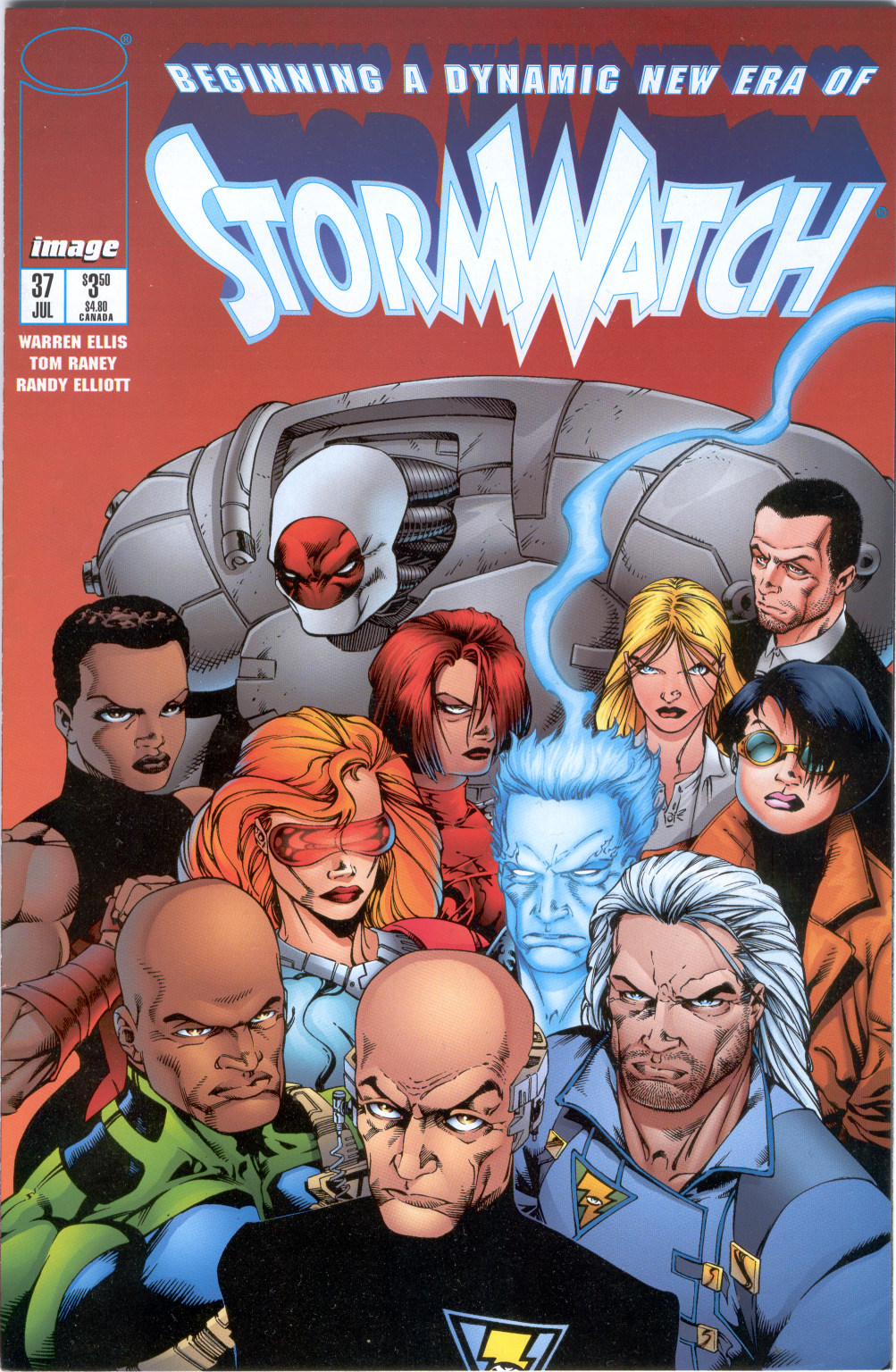 Read online Stormwatch (1993) comic -  Issue #37 - 1