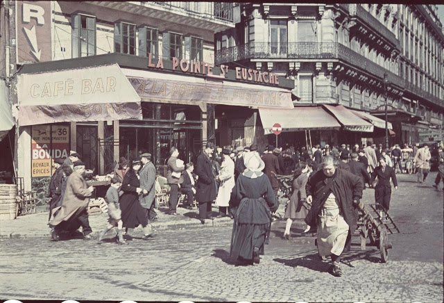 Fotografías a color de París durante la ocupación nazi