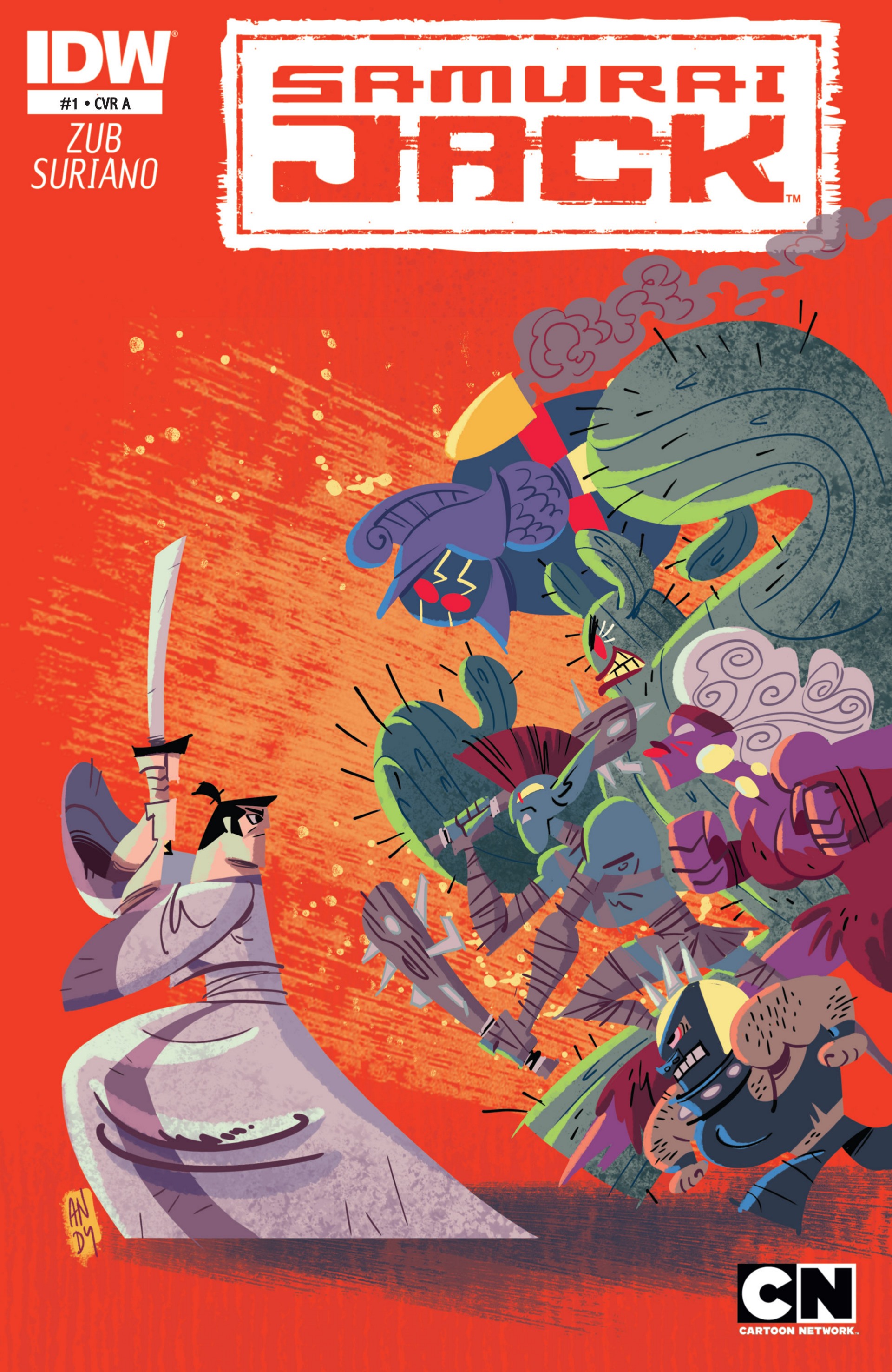 Read online Samurai Jack comic -  Issue #1 - 1