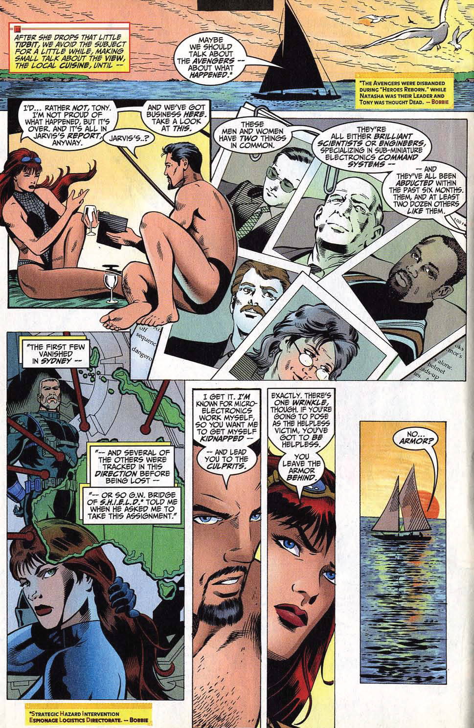 Read online Iron Man (1998) comic -  Issue #6 - 7