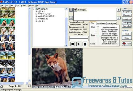 VisiPics : un logiciel gratuit pour faire la chasse aux doublons dans vos images