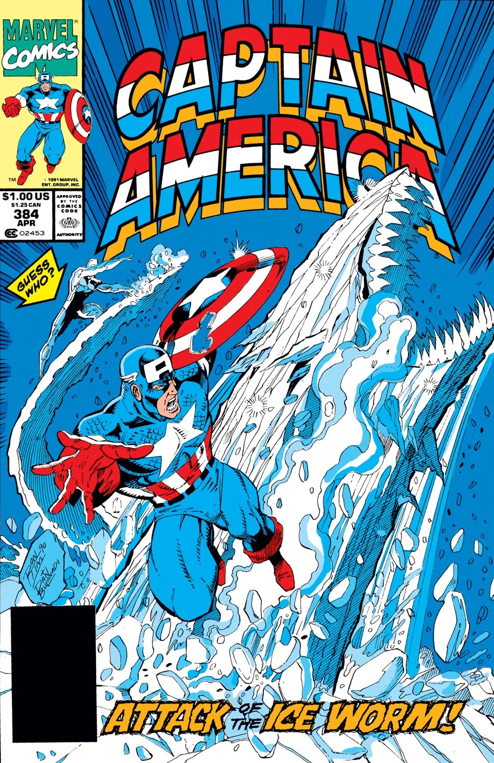 Read online Captain America (1968) comic -  Issue #384 - 1