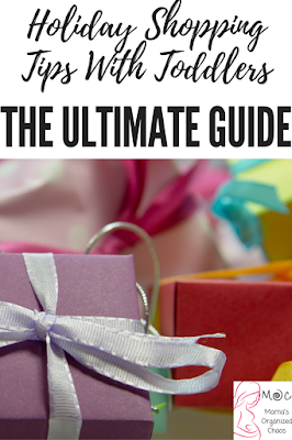 holiday shopping tips with toddlers- the ultimate guide