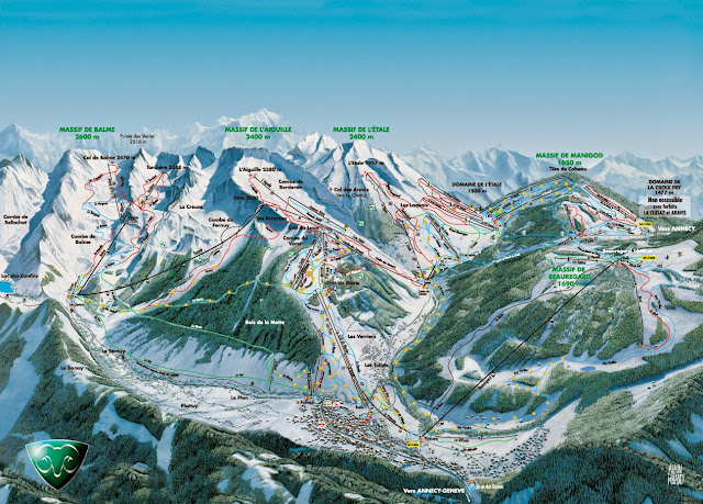 Domaine skiable La Clusaz Domaine skiable La Clusaz