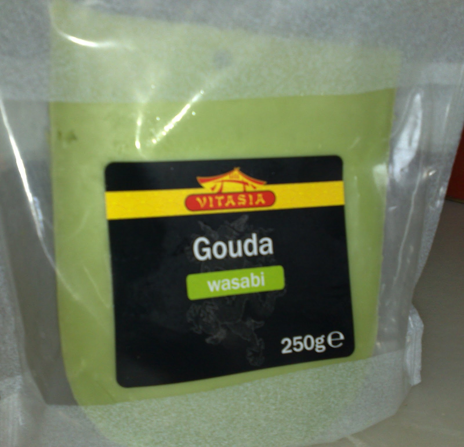 Queso Gouda con Wasabi Esas cosas que tú comes