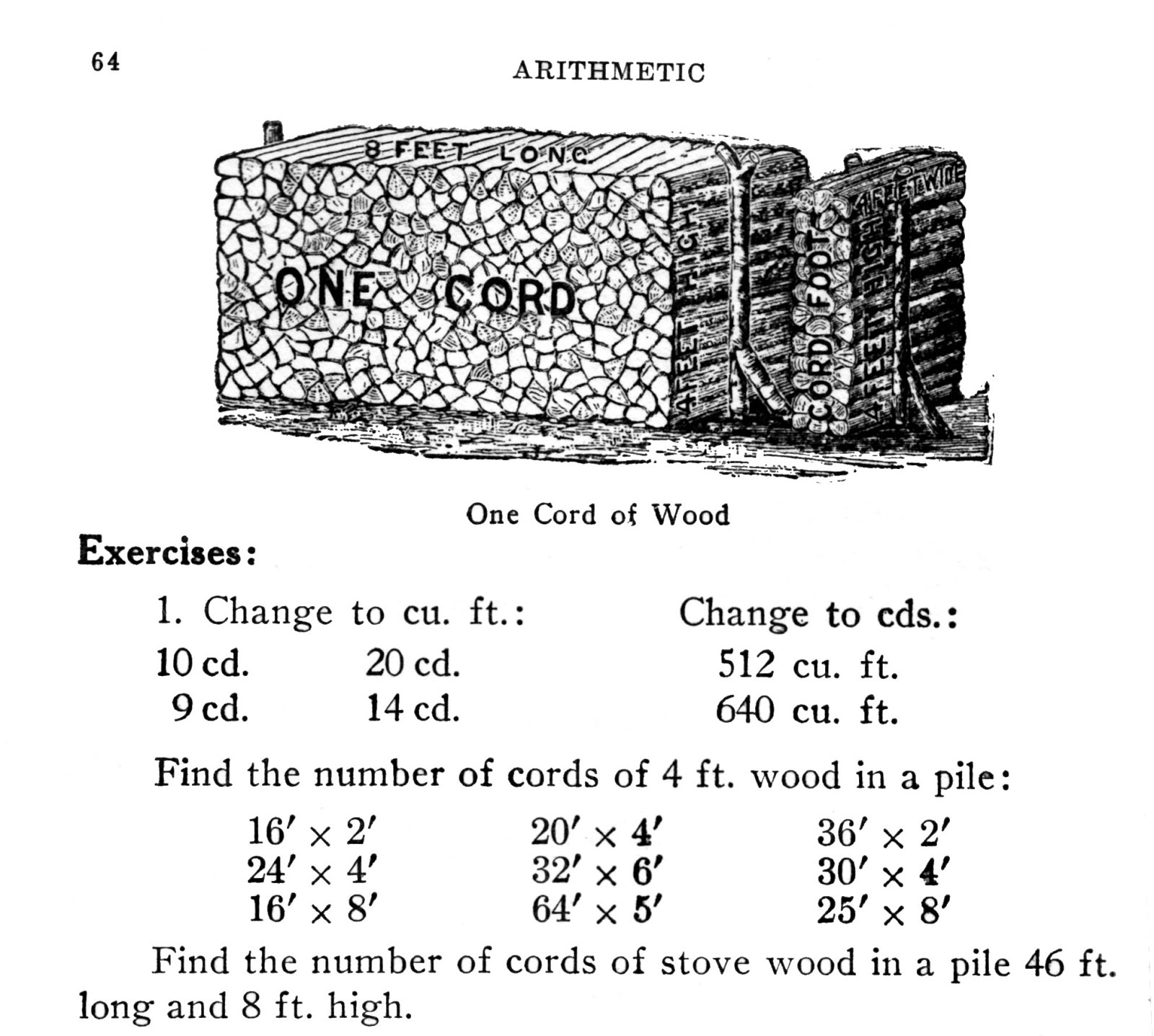 Cords Of Wood Calculator  