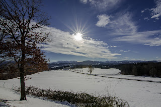 Aussicht Parkplatz Wilparting