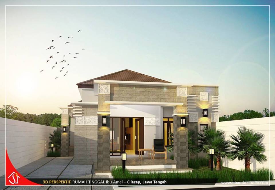 Desain Rumah Minimalis Sederhana Satu Lantai 10 x 30 m ...