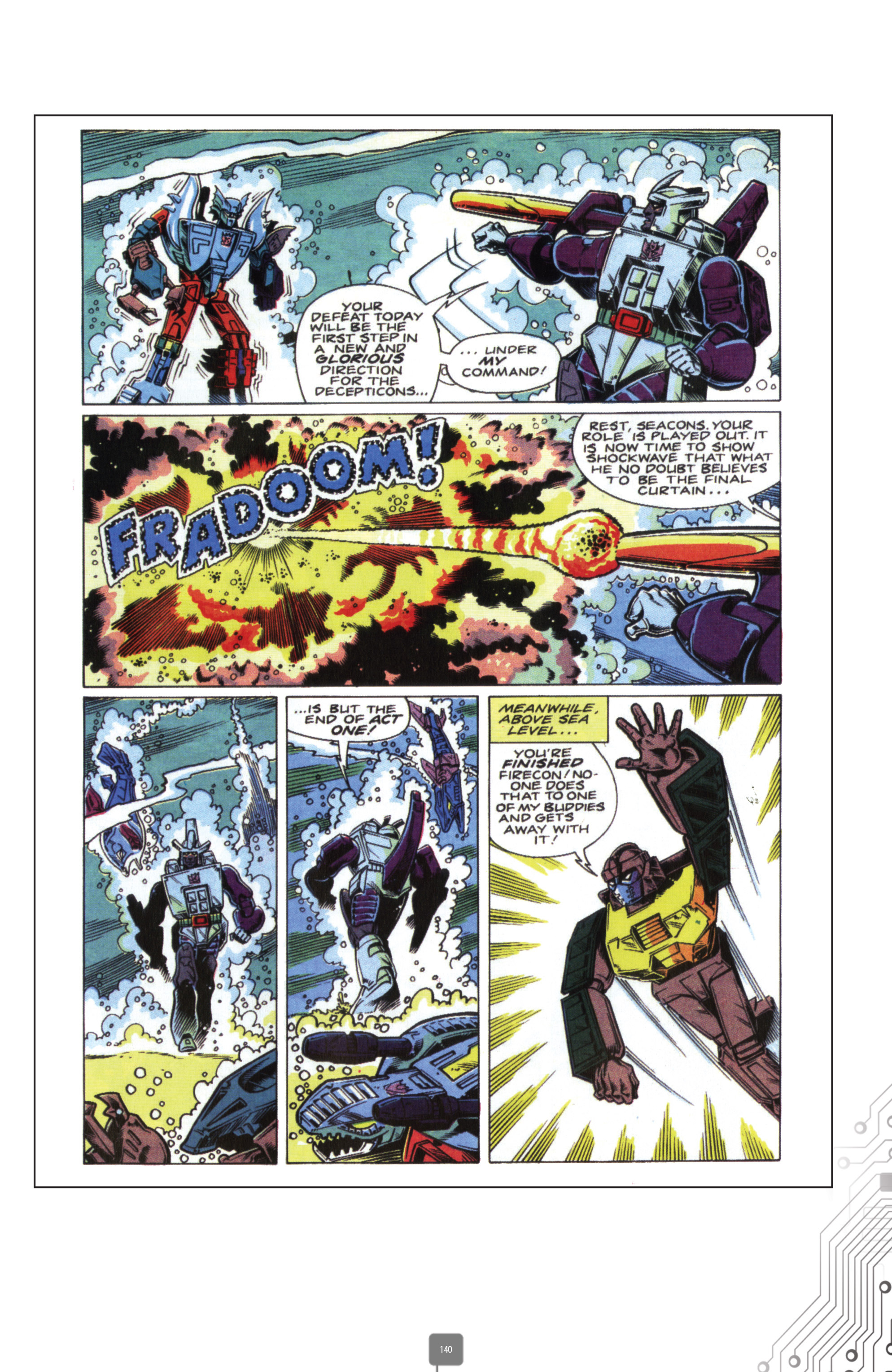 Read online The Transformers Classics UK comic - Issue # TPB 5 - 140