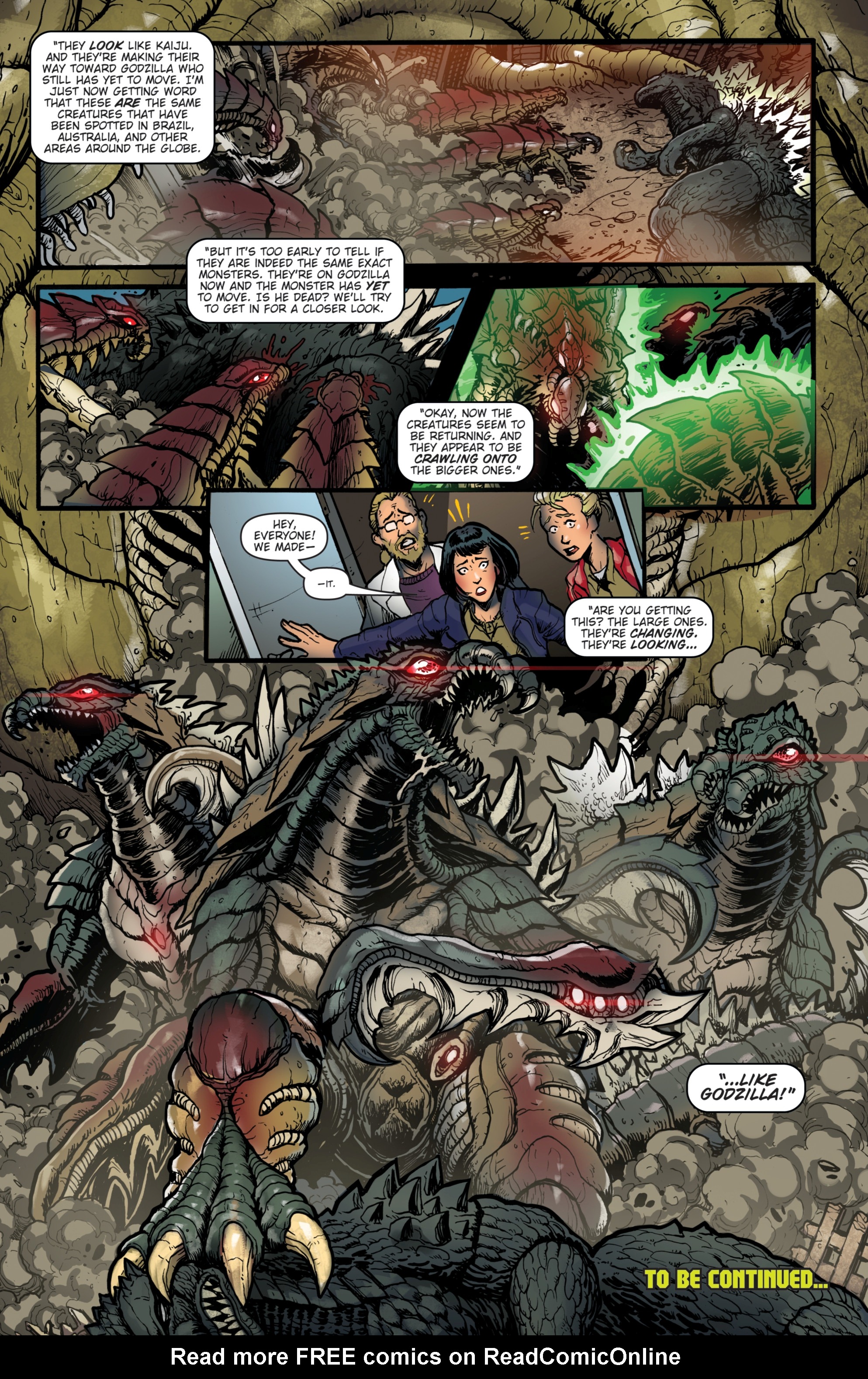 Read online Godzilla: Rulers of Earth comic -  Issue #22 - 21
