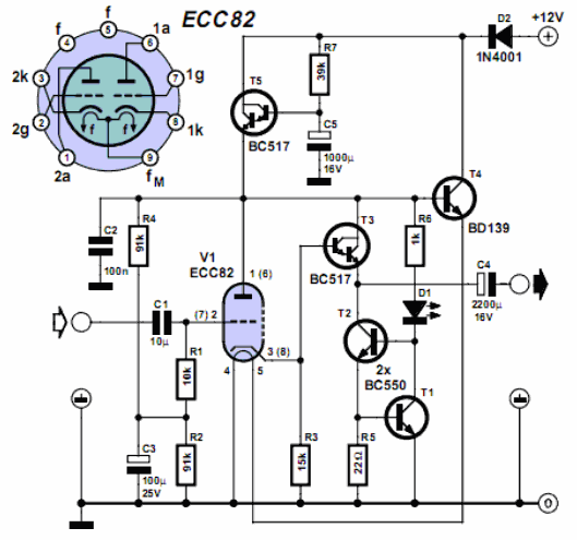 Hybrid Headphone Amplifier | Circuit Diagram Centre