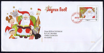 l'enveloppe 1er jour, plus qu'un timbre: Prêt-à-poster du Père Noël, de