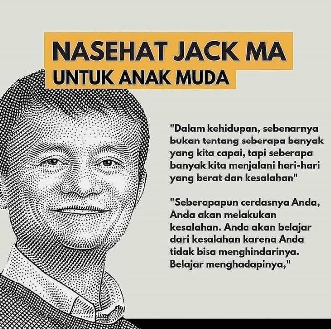 25 Quotes Jack Ma yang Akan Memotivasimu Dalam Meraih ...