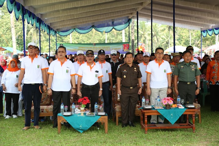 Menyambut HUT Kabuten Lamtim Berbagai Acara di Gelar Salah Satunya di Taman Purba Kala Sekampung Udik