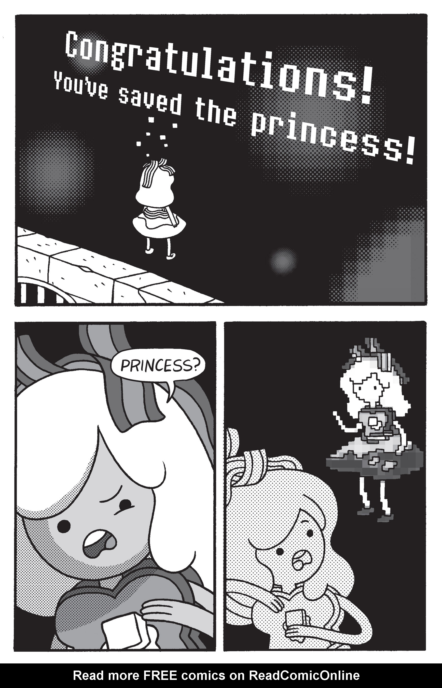 Read online Adventure Time: Pixel Princesses comic -  Issue # Full - 59