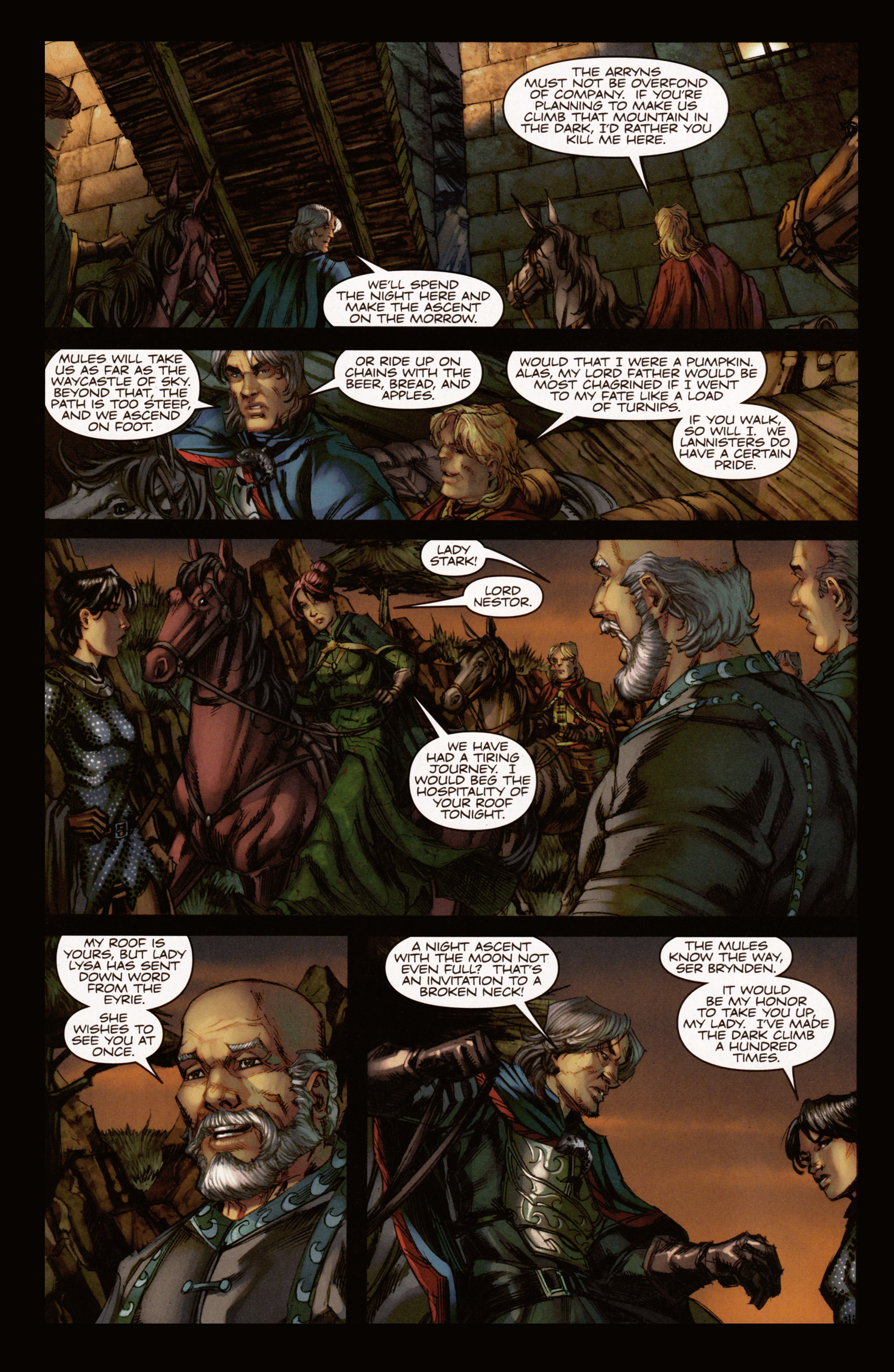 Read online A Game Of Thrones comic - Issue #11 - 10