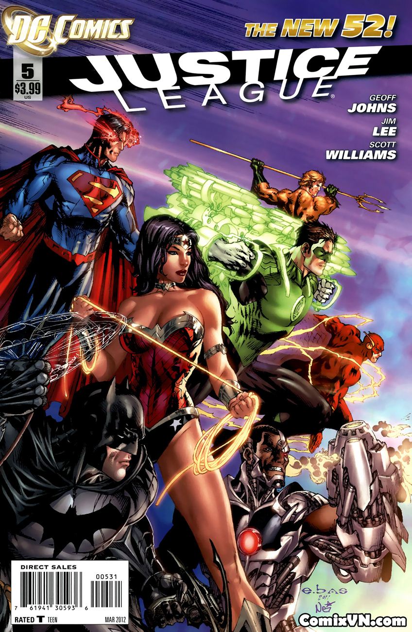 Justice League chap 5 trang 1