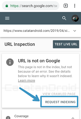 Lebih Mudah Cara Submit Url Request Index di GSC Baru