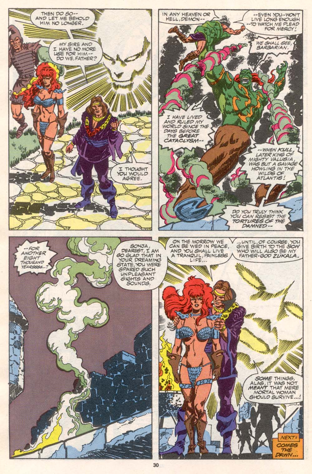 Read online Conan the Barbarian (1970) comic -  Issue #242 - 23