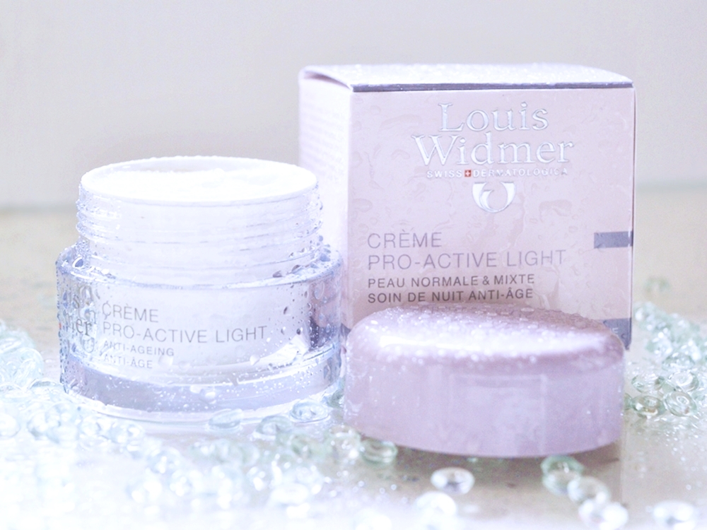 Louis Widmer Creme Pro-Active Light tested by Annie K, Beauty and Fashion Bloggerin, Founder of ANNIES BEAUTY HOUSE