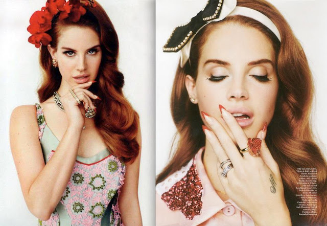 fashionspam: Lana del Rey by Mario Testino | Vogue