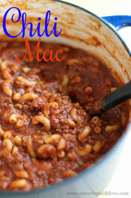 One-Pot Chili Mac is quick and easy meal using ingredients you already have in your pantry.