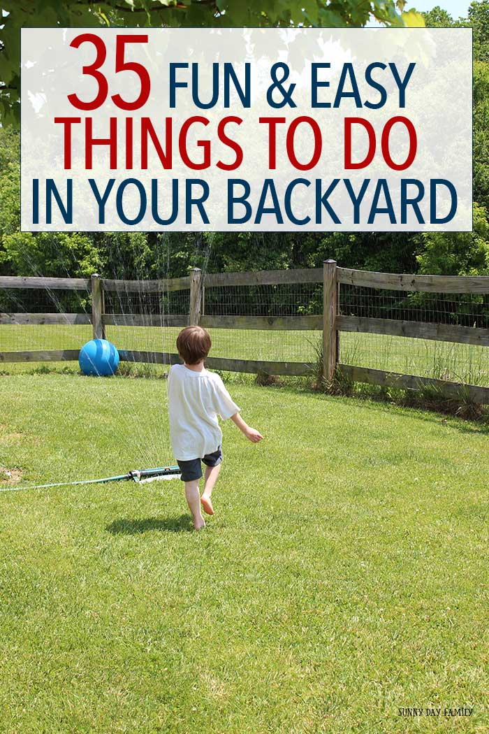 20+ Epic DIY Backyard Games for Kids & Families Sunny Day Family
