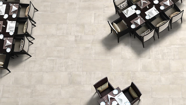 Restaurant tiles design with Cement and resins finish tiles Icon collection