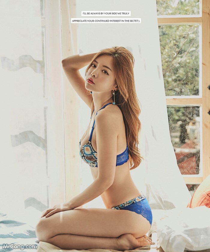 Jin Hee's beautiful beauty shows off fiery figure in lingerie and bikini in April 2017 (111 pictures)