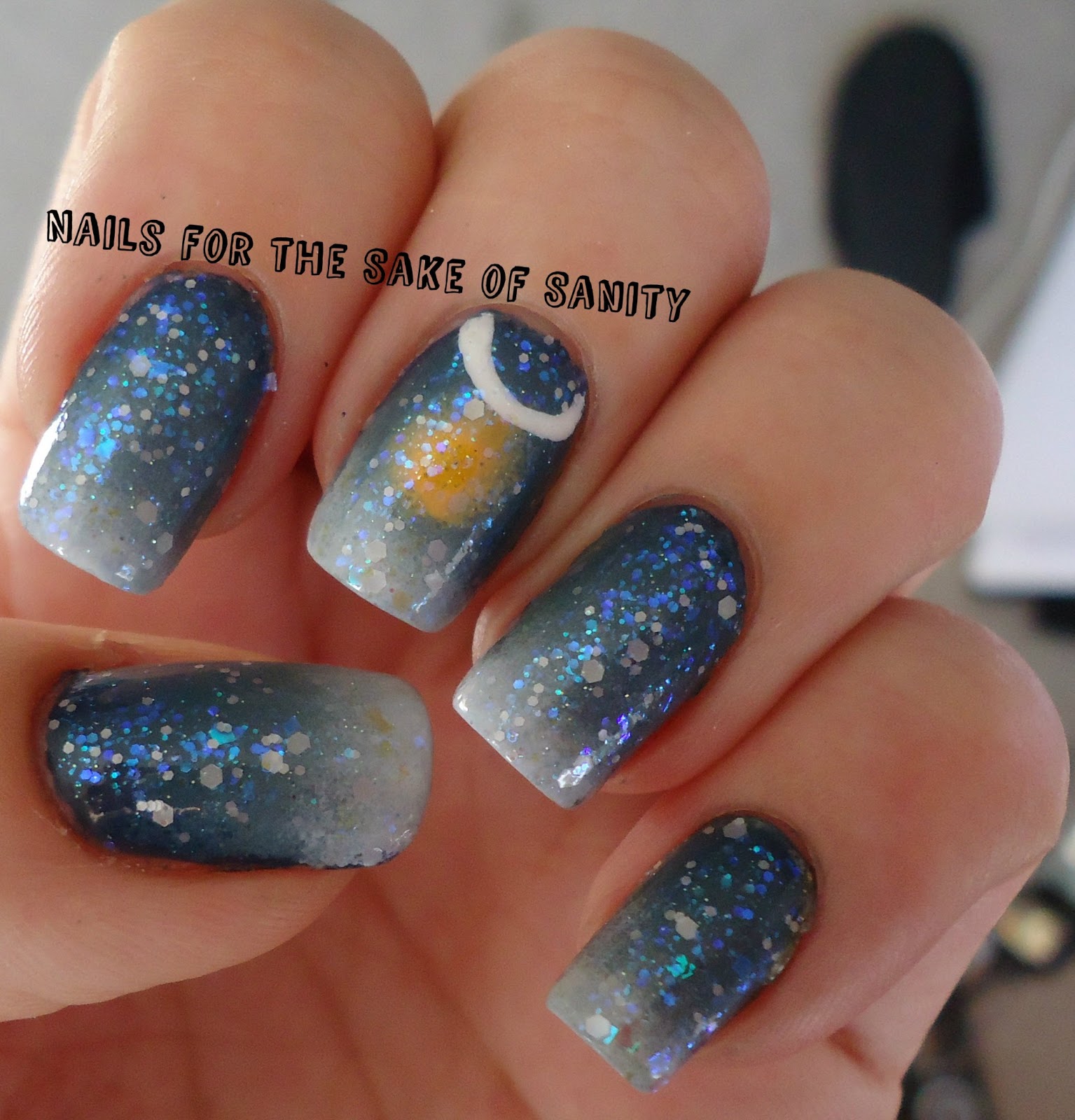 Nails for the Sake of Sanity: Let it Snow Challenge: Day 6 - Winter ...
