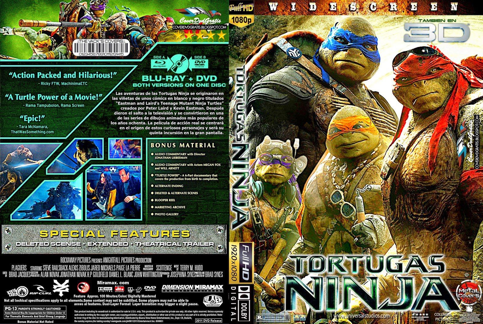 Las Tortugas Ninja 5 2014 GALLETA Archivos - CoverDvdGratis