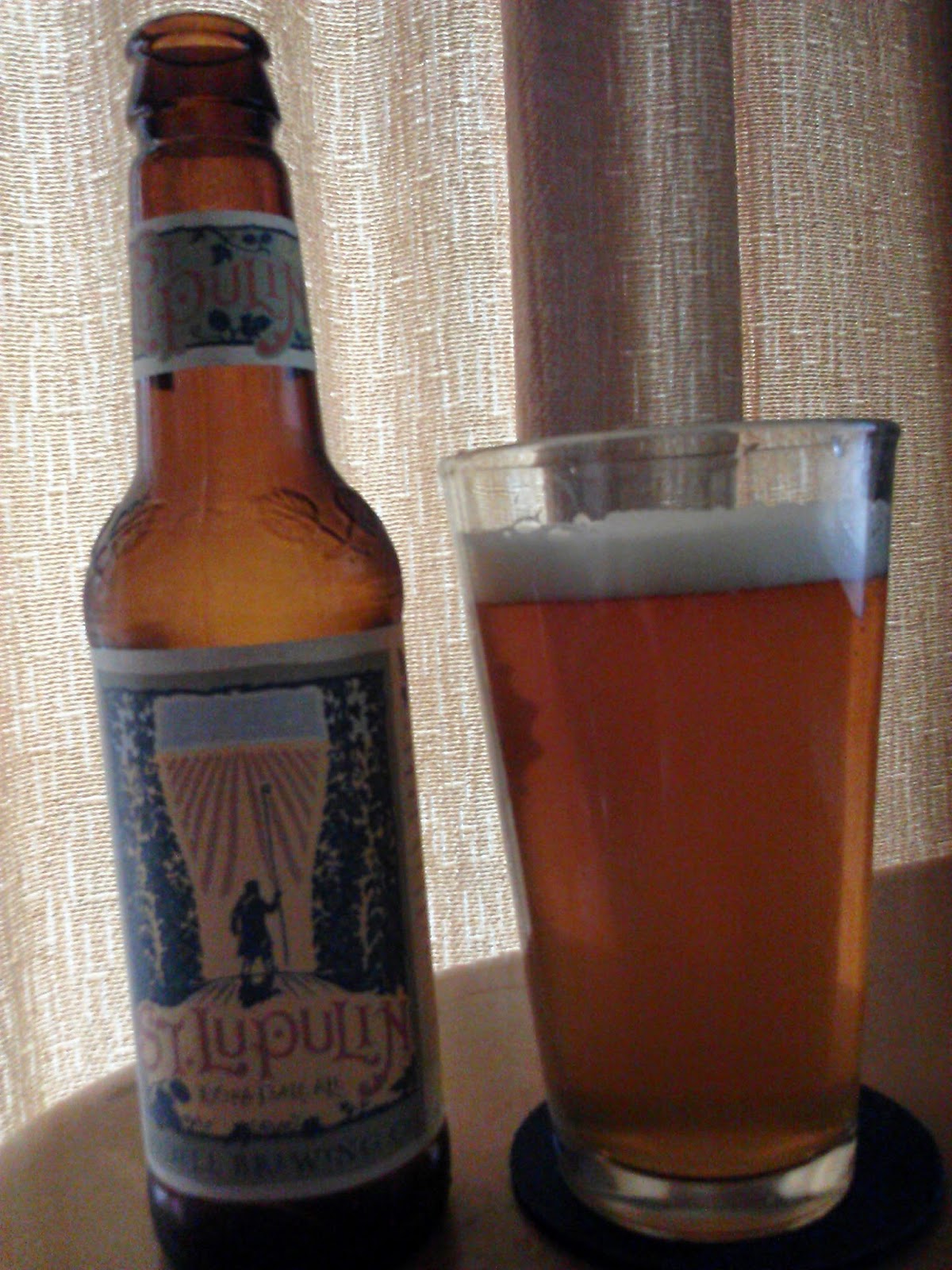 Drinkin' and Modelin' Beer Review Odell Brewing St. Lupulin Extra