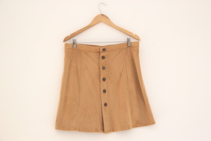 DIY Falda Ante Abotonada (patrones gratis y tutorial paso a paso)