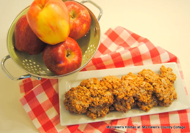 Apple Cookies With Maple Glaze at Miz Helen's Country Cottage