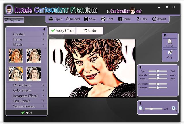 Editor b. Prima Cartoonizer русский Интерфейс. Prima Cartoonizer примеры. Photocartoon professional.