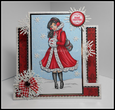 Winter Snow Muff Girl - Lemon Shortbread