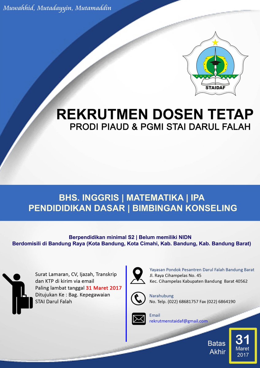 Lowongan Dosen Di Bandung