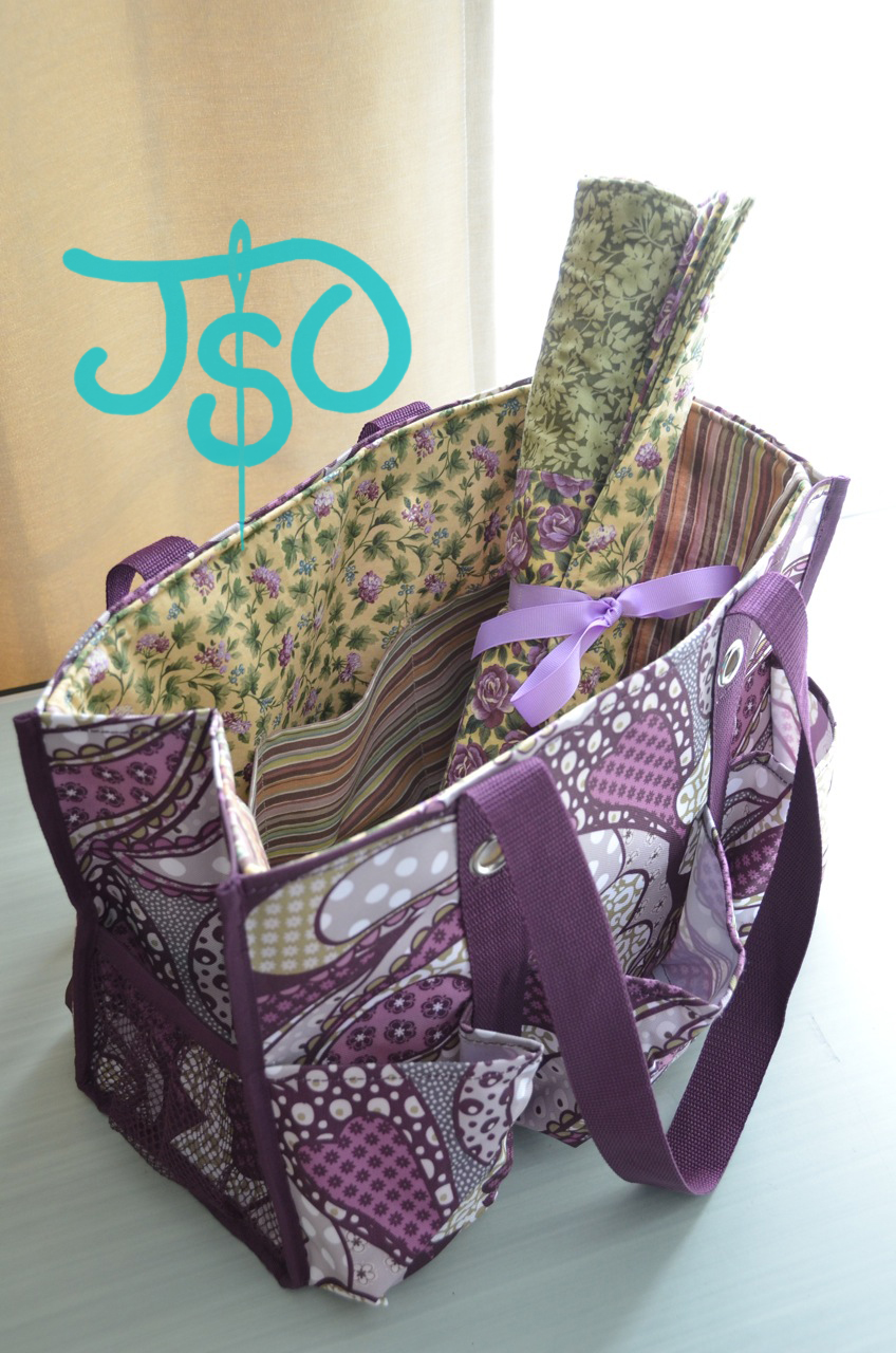 Thirty-One Utility Tote Liner Sew Along Part 6 - Mission Complete!