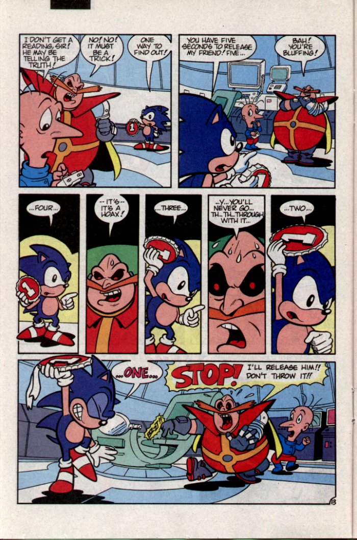 Read online Sonic The Hedgehog comic -  Issue #14 - 14