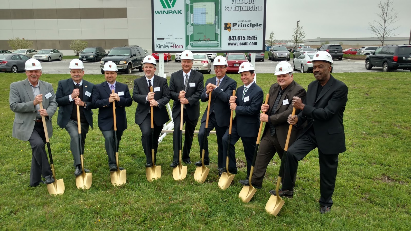 From the Mayor's Desk Sauk Village Winpak Addition Groundbreaking