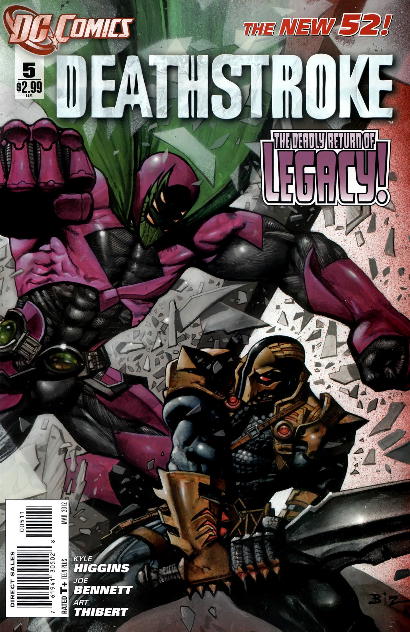 Read online Deathstroke (2011) comic -  Issue #5 - 1