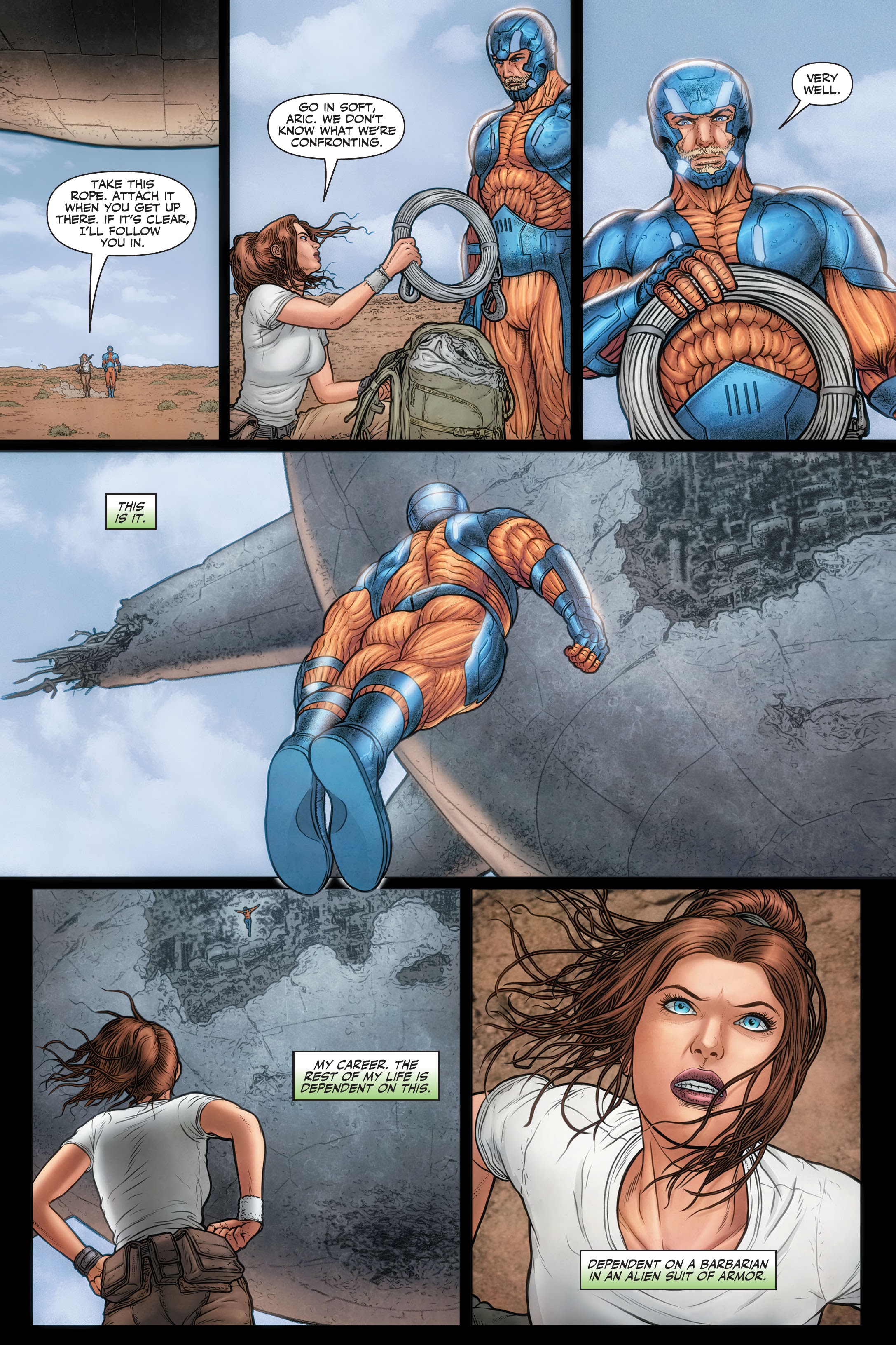 Read online X-O Manowar (2017) comic -  Issue # _Deluxe Edition Book 2 (Part 2) - 13