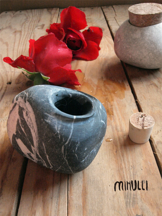 mihulli new vases....for summer flowers...